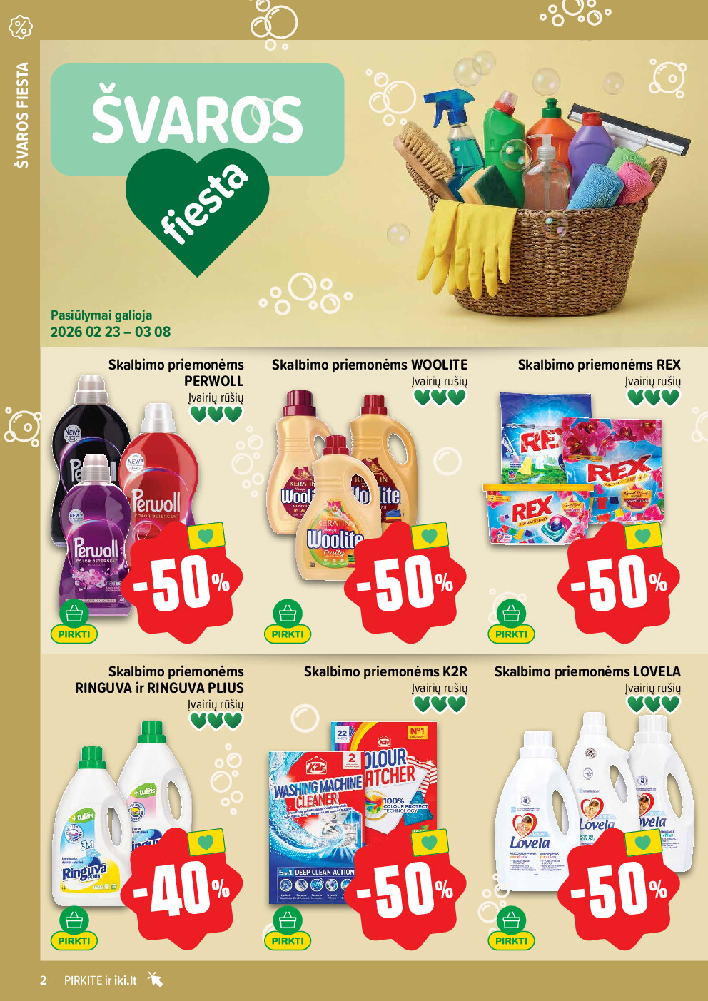 iki - IKI Kaininis leidinys Nr. 09 (2026-02-23 - 2026-03-01) - page: 2