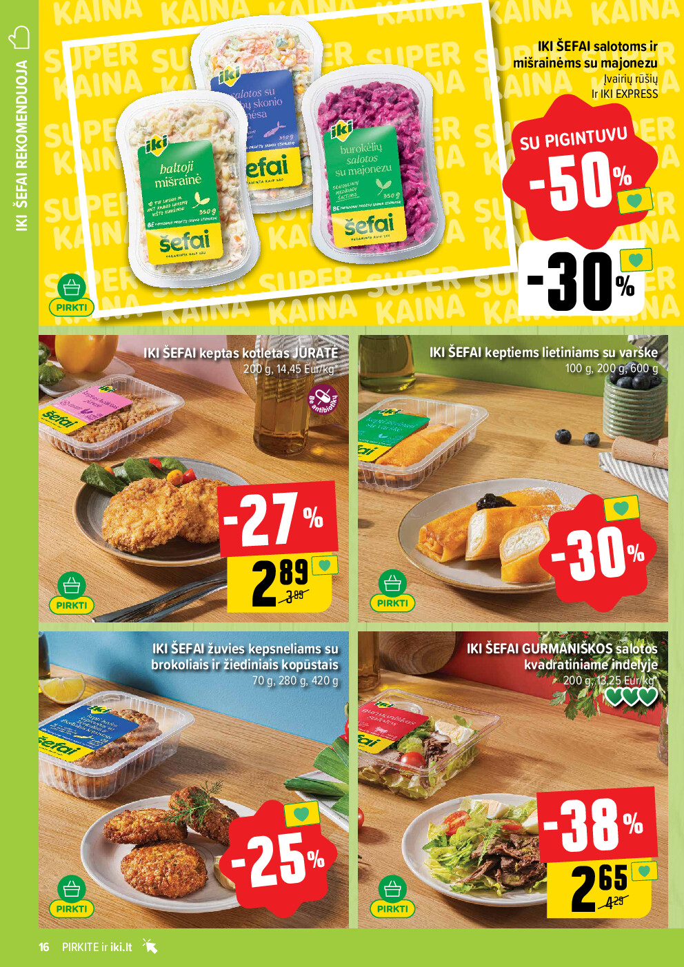 iki - IKI Kaininis leidinys Nr. 09 (2026-02-23 - 2026-03-01) - page: 16