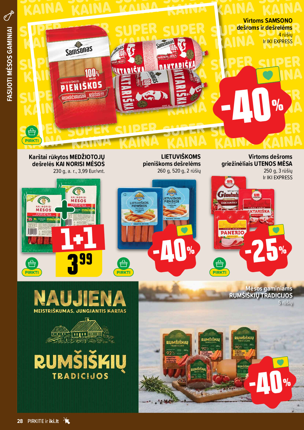 iki - IKI Kaininis leidinys Nr. 09 (2026-02-23 - 2026-03-01) - page: 28