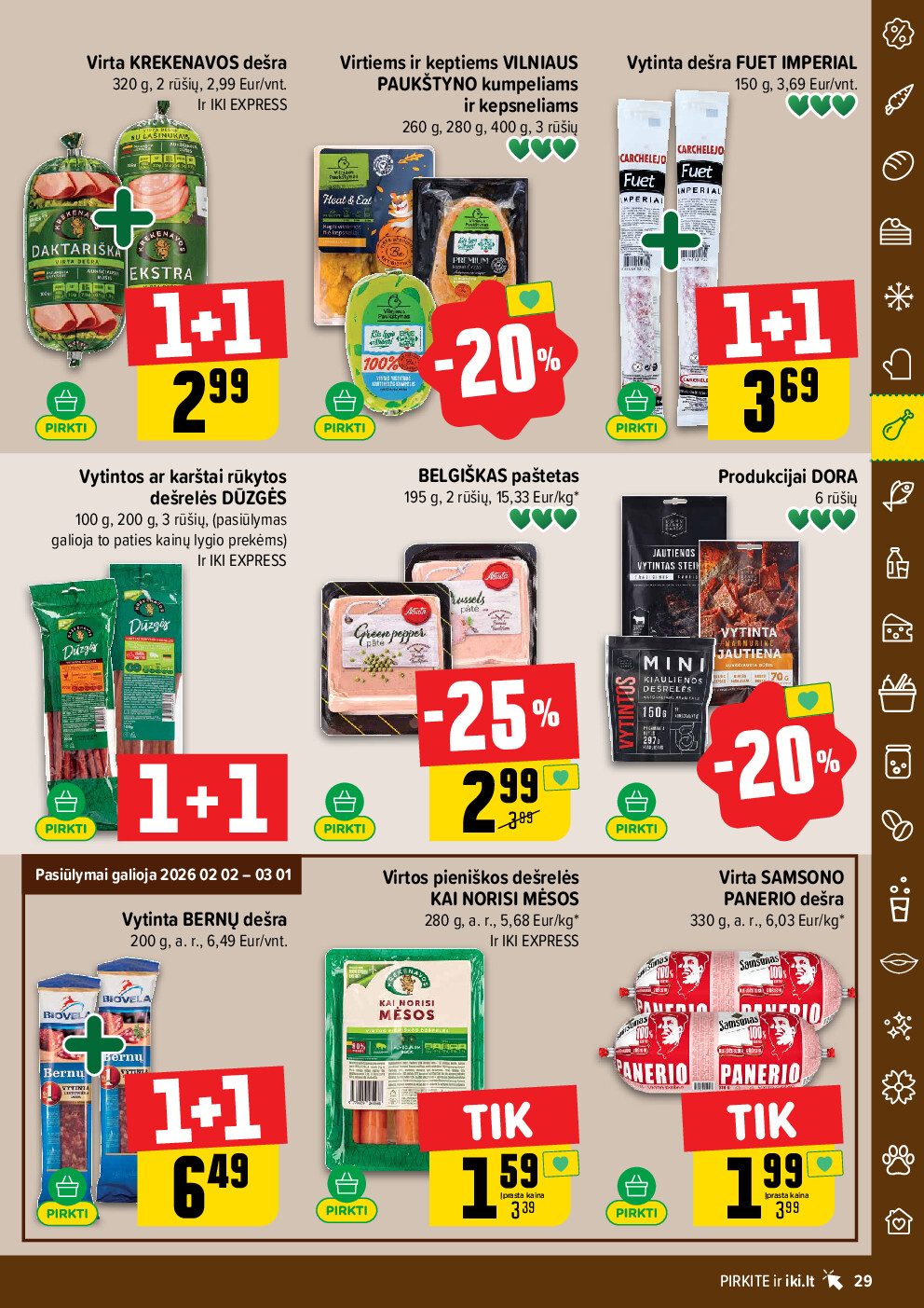 iki - IKI Kaininis leidinys Nr. 09 (2026-02-23 - 2026-03-01) - page: 29