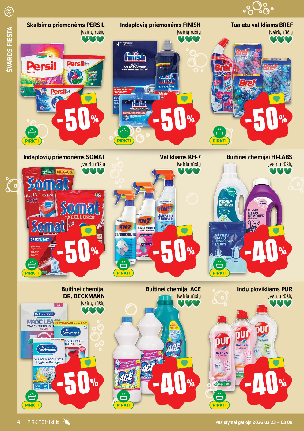 iki - IKI Kaininis leidinys Nr. 09 (2026-02-23 - 2026-03-01) - page: 4