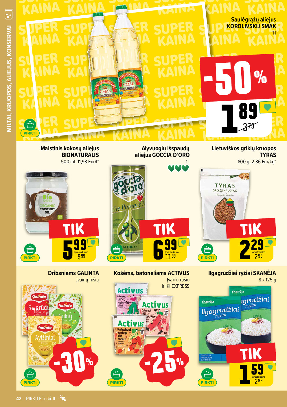 iki - IKI Kaininis leidinys Nr. 09 (2026-02-23 - 2026-03-01) - page: 42