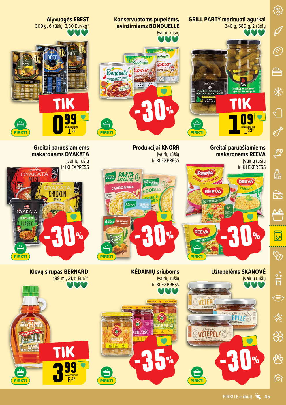 iki - IKI Kaininis leidinys Nr. 09 (2026-02-23 - 2026-03-01) - page: 45