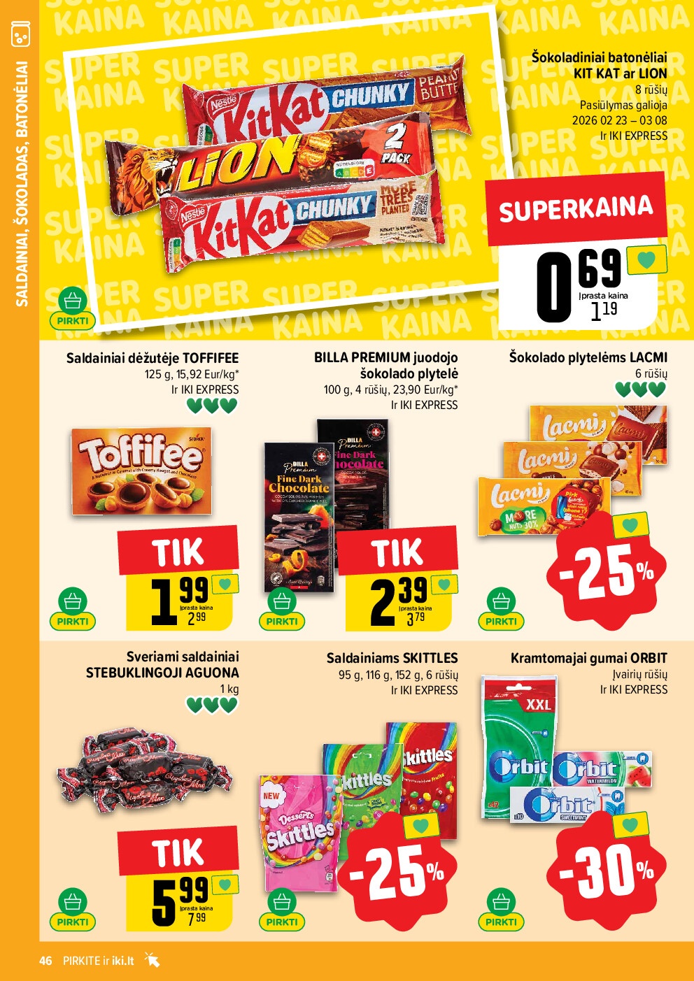 iki - IKI Kaininis leidinys Nr. 09 (2026-02-23 - 2026-03-01) - page: 46