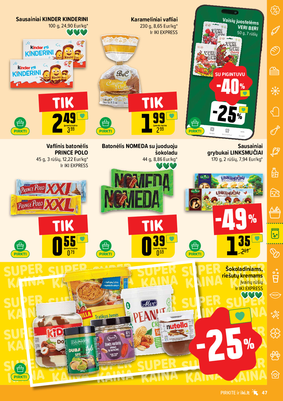 iki - IKI Kaininis leidinys Nr. 09 (2026-02-23 - 2026-03-01) - page: 47