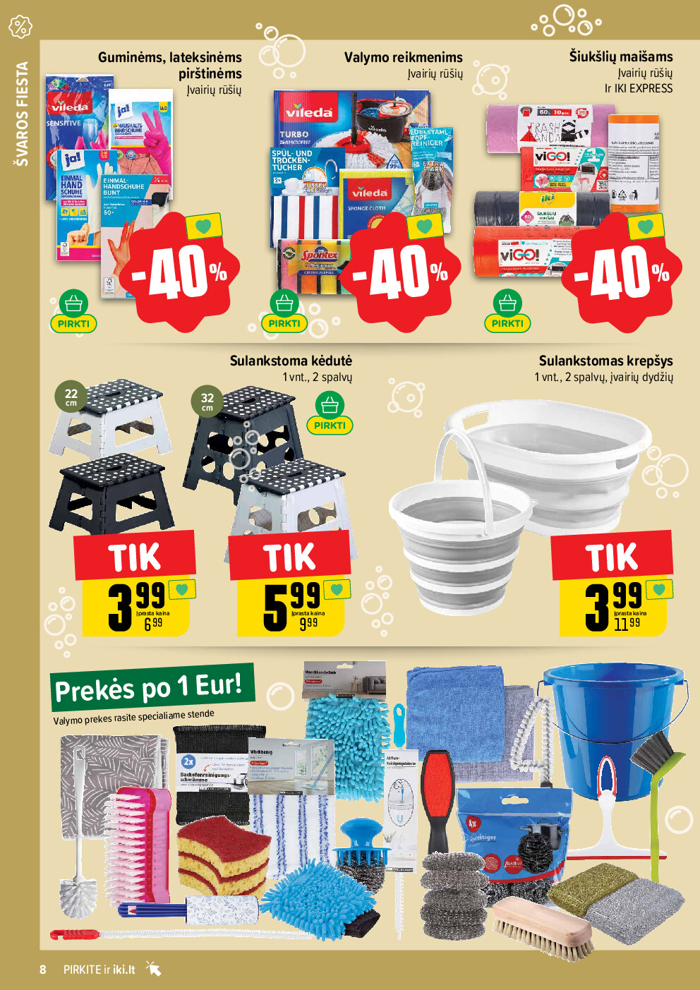 iki - IKI Kaininis leidinys Nr. 09 (2026-02-23 - 2026-03-01) - page: 8