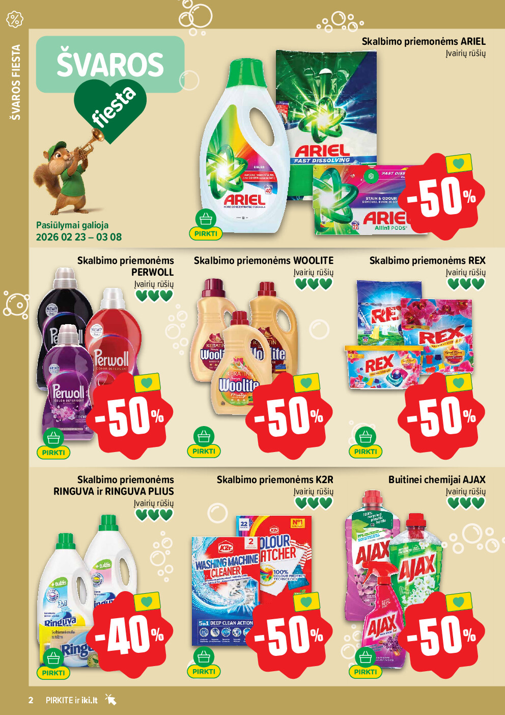 iki - IKI Kaininis leidinys Nr. 10 (2026-03-02 - 2026-03-08) - page: 2