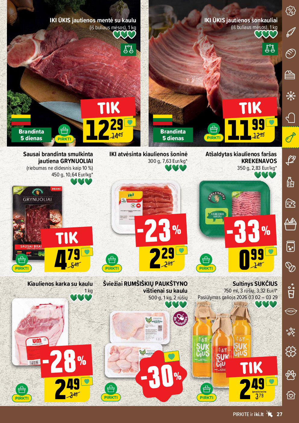 iki - IKI Kaininis leidinys Nr. 10 (2026-03-02 - 2026-03-08) - page: 27