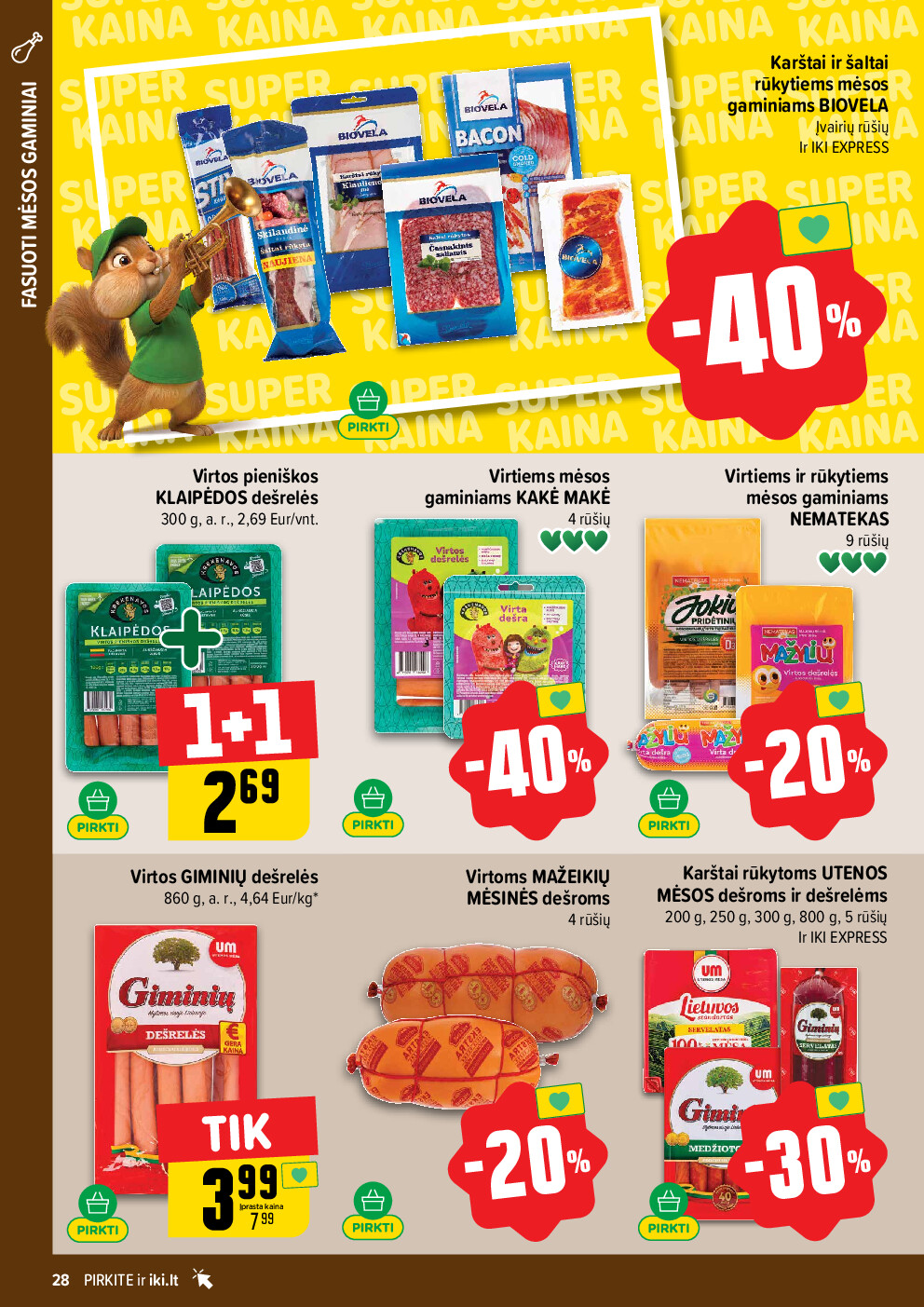 iki - IKI Kaininis leidinys Nr. 10 (2026-03-02 - 2026-03-08) - page: 28