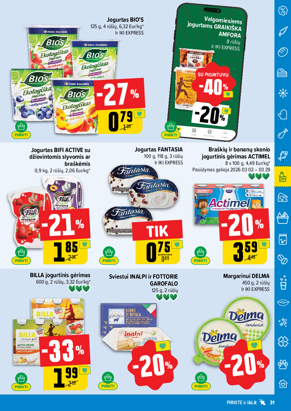 iki - IKI Kaininis leidinys Nr. 10 (2026-03-02 - 2026-03-08) - page: 31