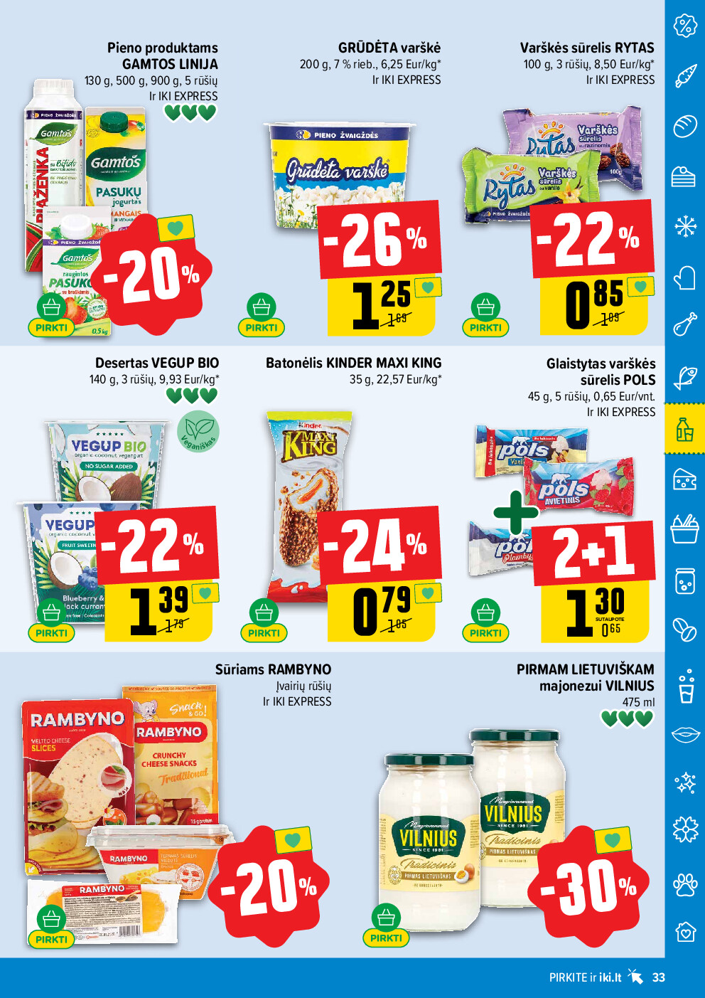 iki - IKI Kaininis leidinys Nr. 10 (2026-03-02 - 2026-03-08) - page: 33