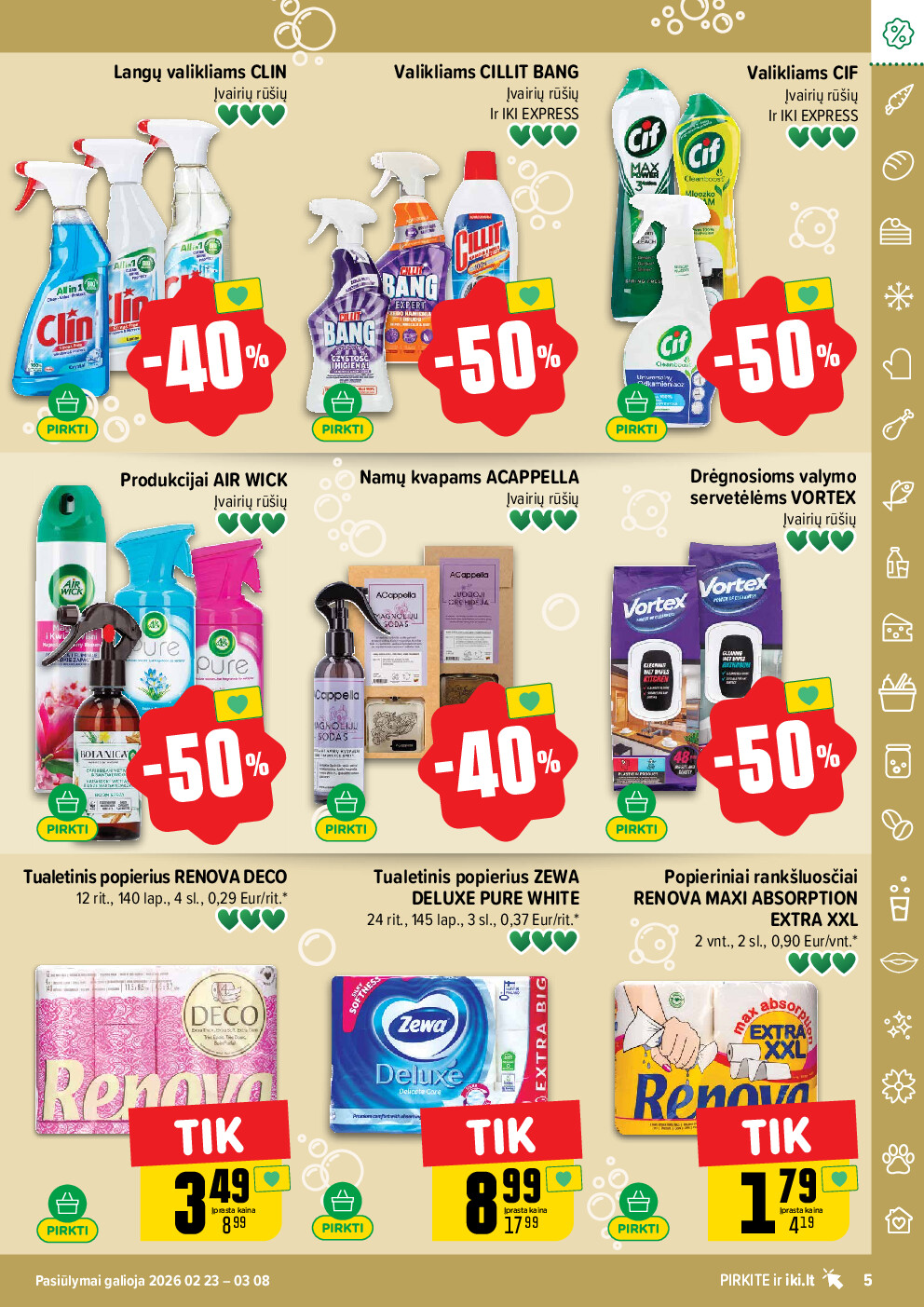 iki - IKI Kaininis leidinys Nr. 10 (2026-03-02 - 2026-03-08) - page: 5