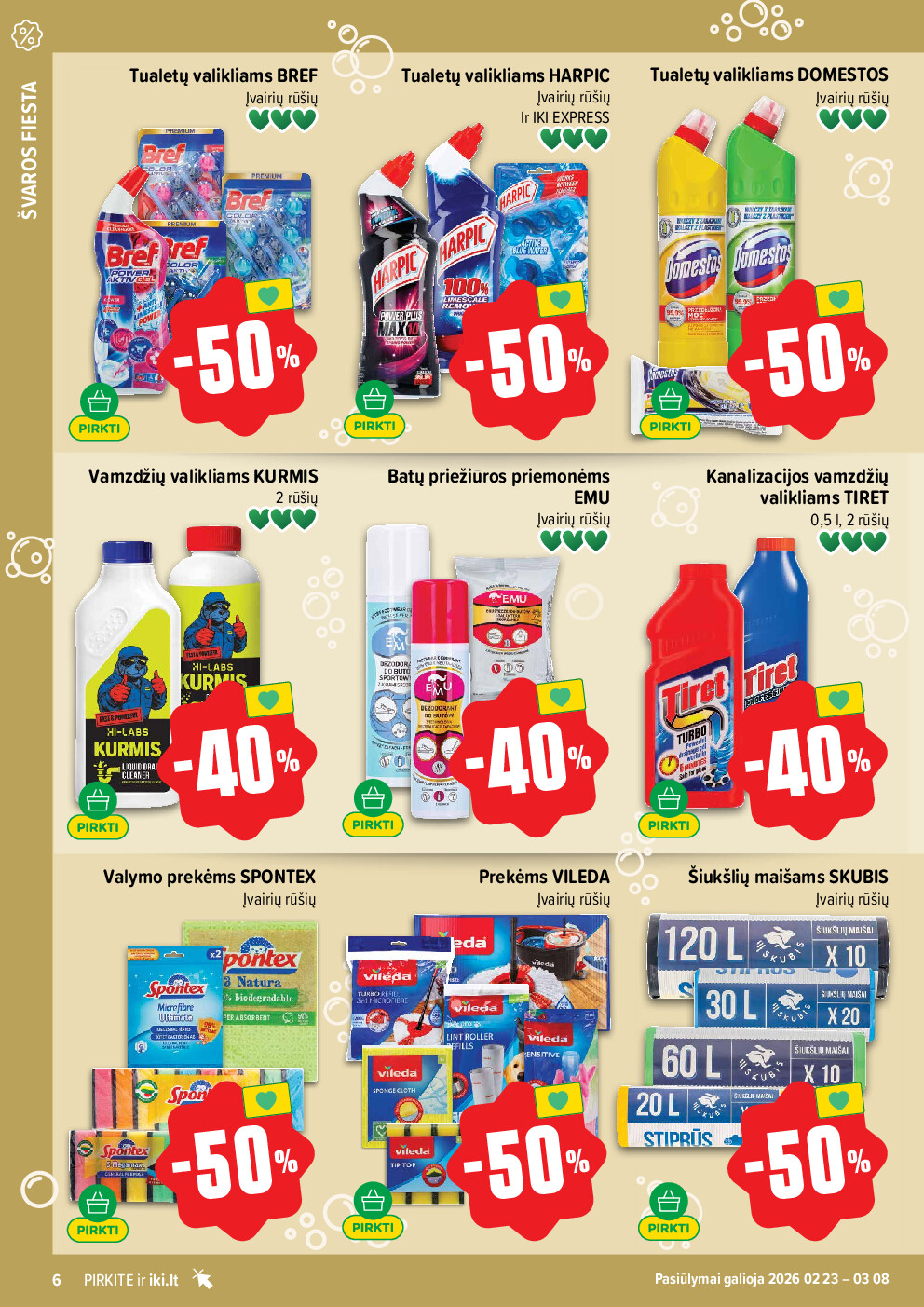 iki - IKI Kaininis leidinys Nr. 10 (2026-03-02 - 2026-03-08) - page: 6