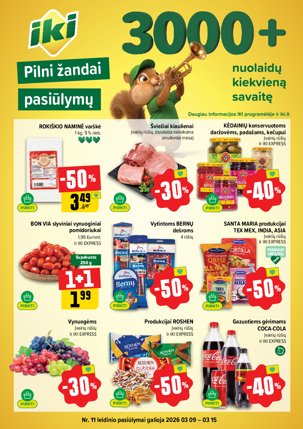 iki - IKI Kaininis leidinys Nr. 11 (2026-03-09 - 2026-03-15)