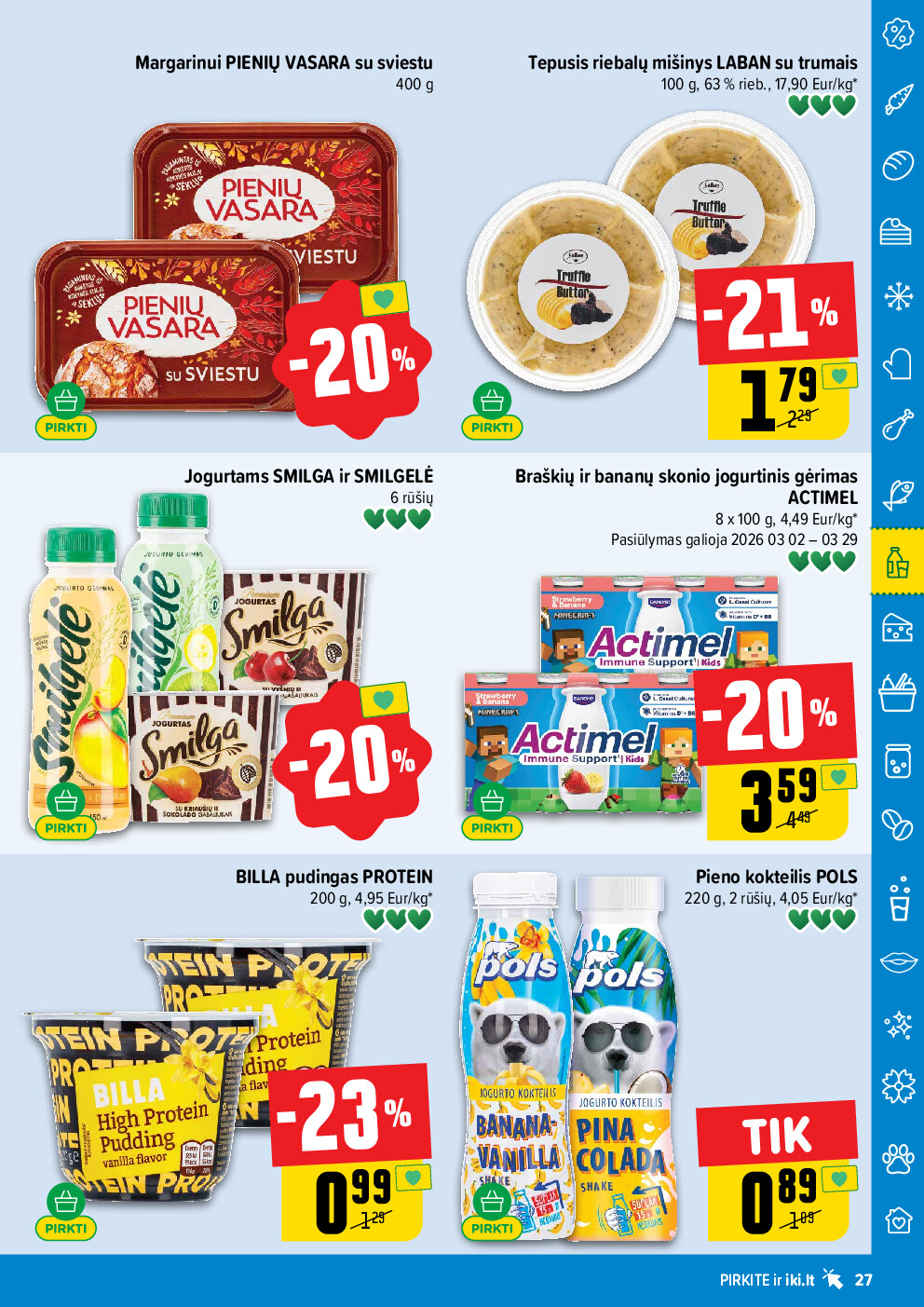 iki - IKI Kaininis leidinys Nr. 11 (2026-03-09 - 2026-03-15) - page: 27