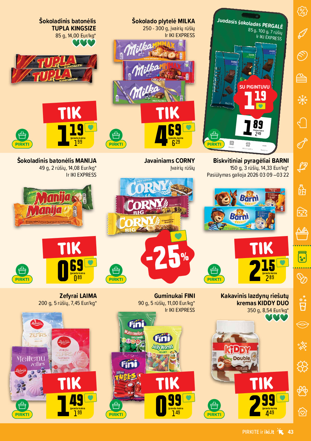 iki - IKI Kaininis leidinys Nr. 11 (2026-03-09 - 2026-03-15) - page: 43