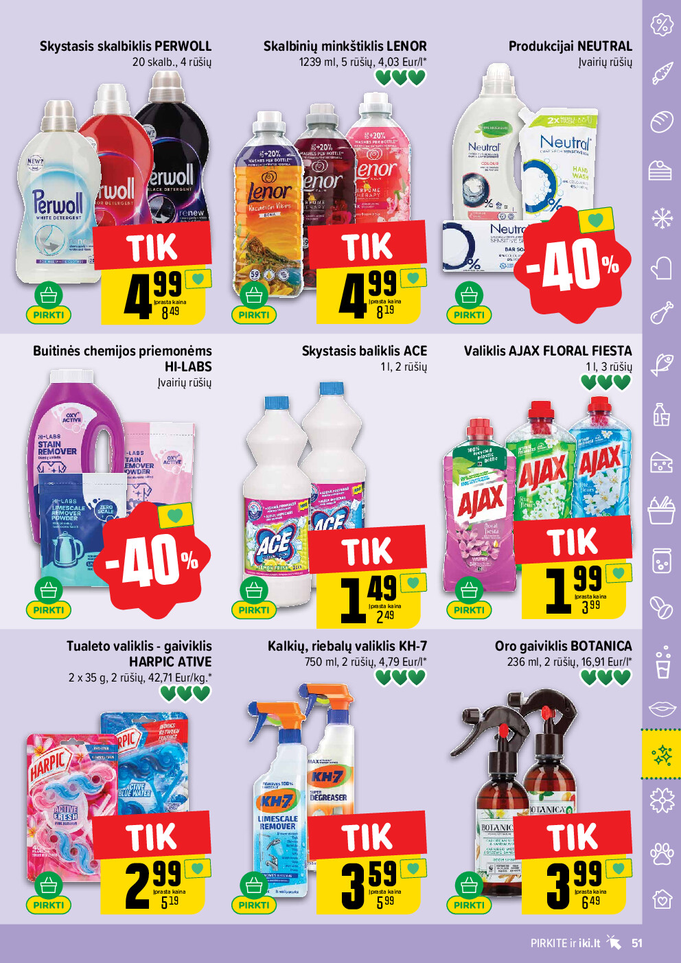 iki - IKI Kaininis leidinys Nr. 11 (2026-03-09 - 2026-03-15) - page: 51