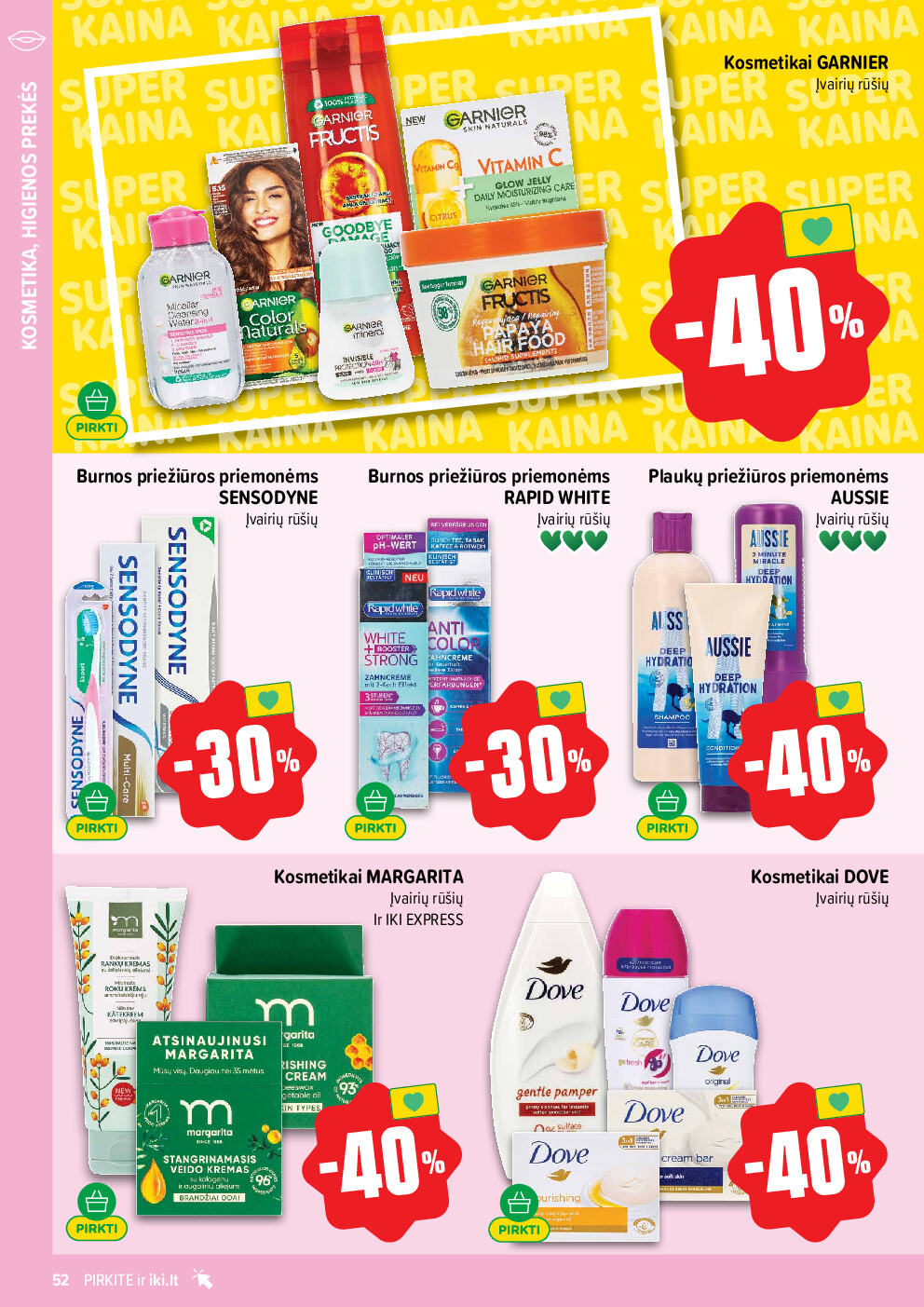 iki - IKI Kaininis leidinys Nr. 11 (2026-03-09 - 2026-03-15) - page: 52