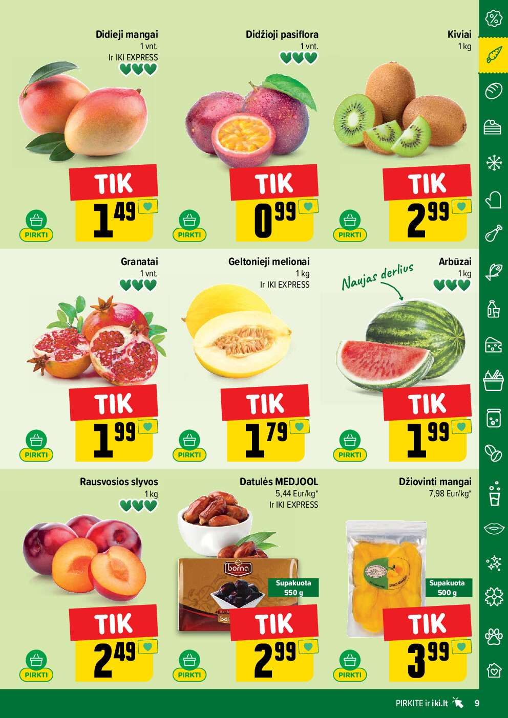 iki - IKI Kaininis leidinys Nr. 11 (2026-03-09 - 2026-03-15) - page: 9