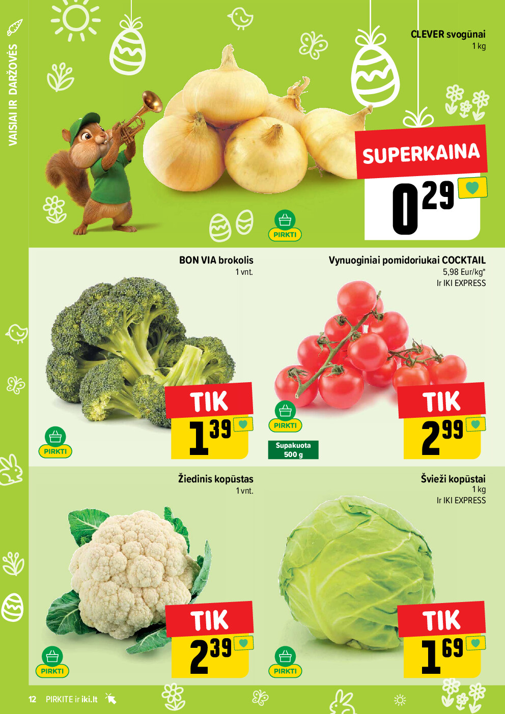 iki - IKI Kaininis leidinys Nr. 12 (2026-03-16 - 2026-03-22) - page: 12