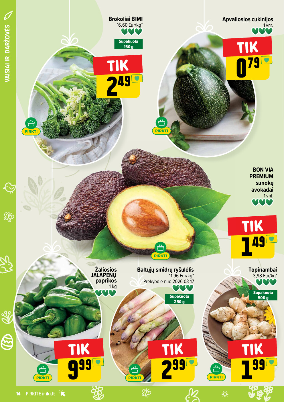 iki - IKI Kaininis leidinys Nr. 12 (2026-03-16 - 2026-03-22) - page: 14