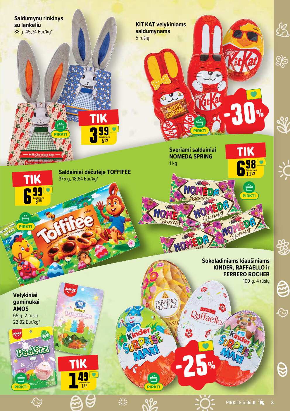 iki - IKI Kaininis leidinys Nr. 12 (2026-03-16 - 2026-03-22) - page: 3