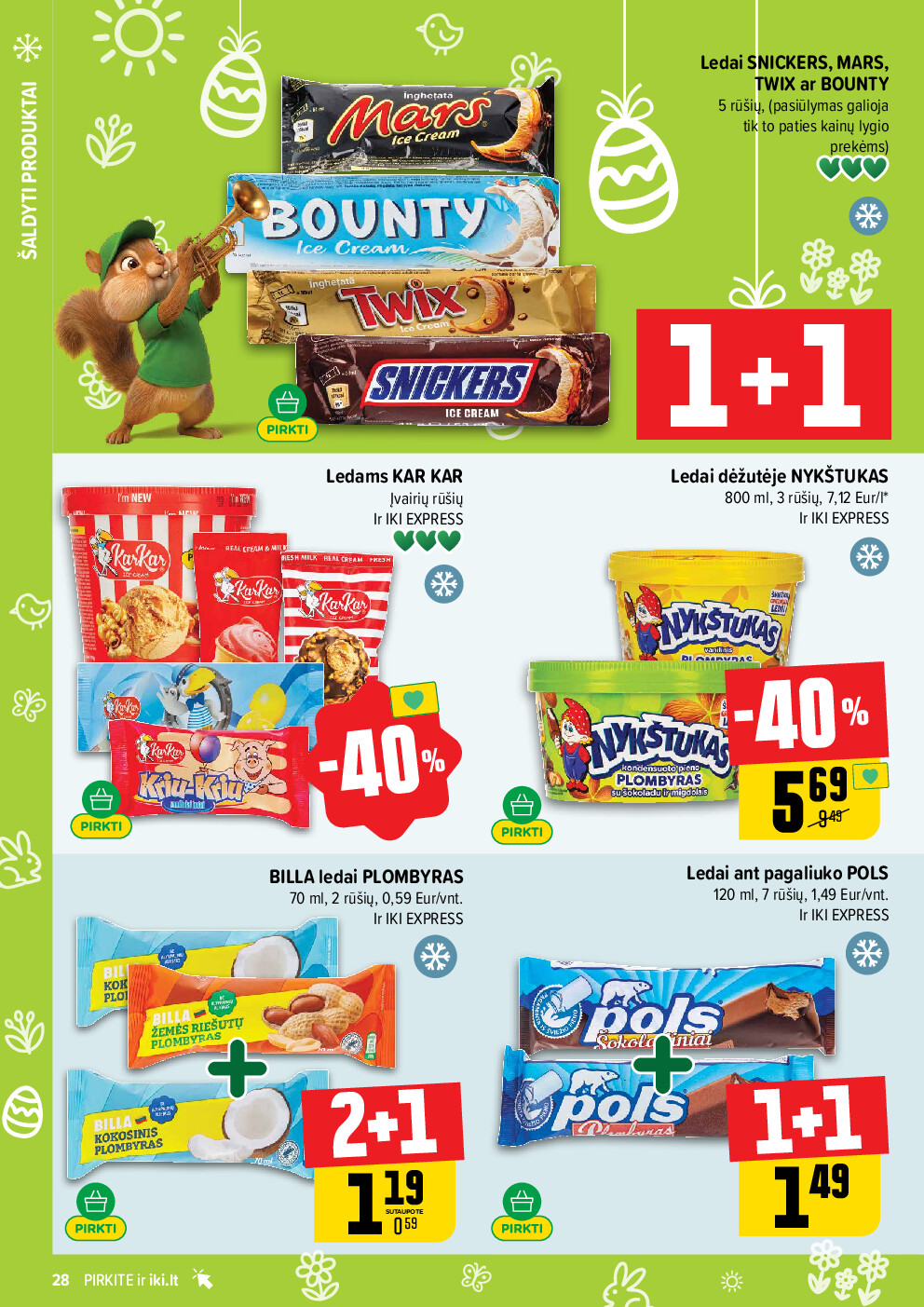 iki - IKI Kaininis leidinys Nr. 12 (2026-03-16 - 2026-03-22) - page: 28