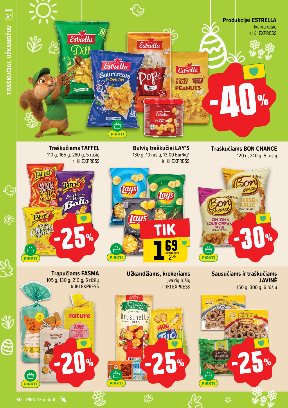 iki - IKI Kaininis leidinys Nr. 12 (2026-03-16 - 2026-03-22) - page: 50