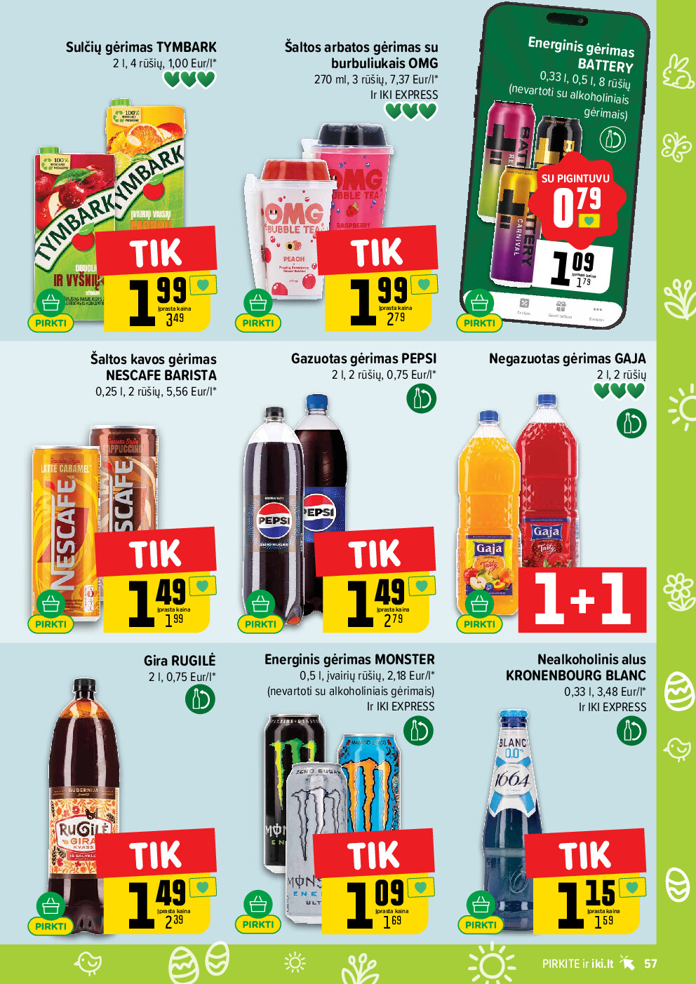 iki - IKI Kaininis leidinys Nr. 12 (2026-03-16 - 2026-03-22) - page: 57