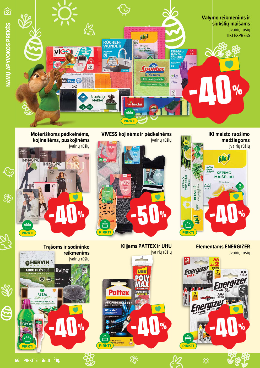 iki - IKI Kaininis leidinys Nr. 12 (2026-03-16 - 2026-03-22) - page: 66