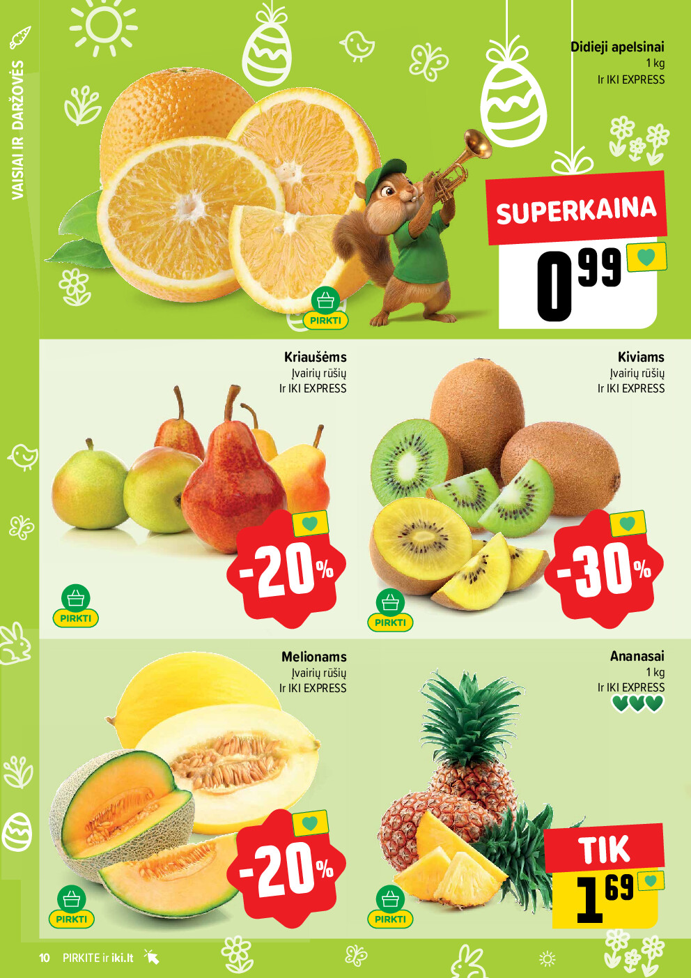 iki - IKI Kaininis leidinys Nr. 12 (2026-03-16 - 2026-03-22) - page: 10