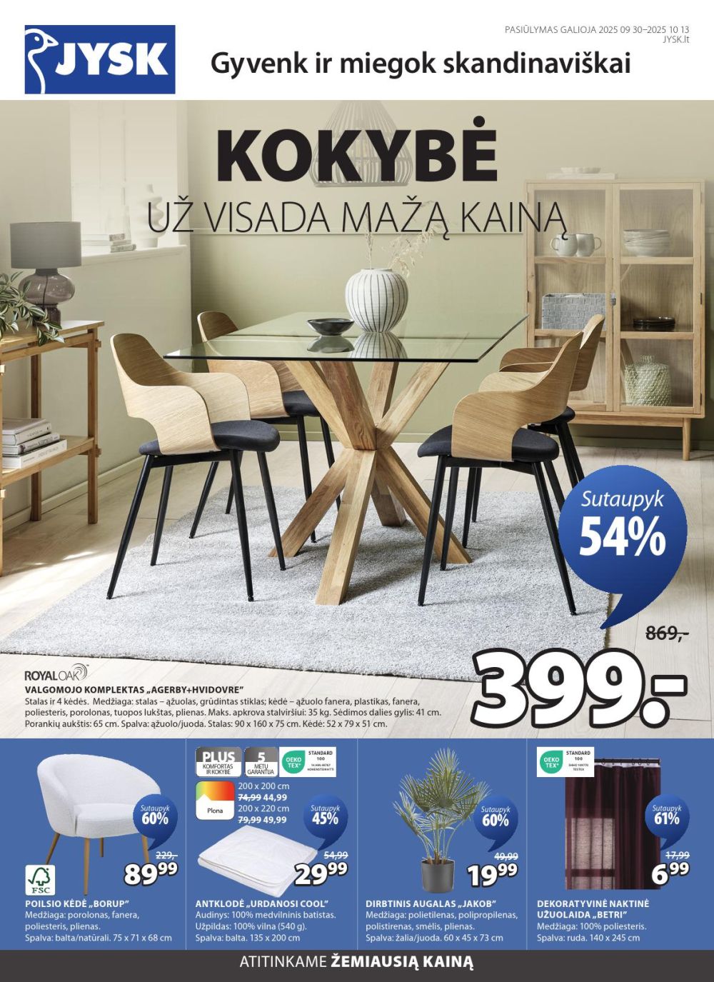 jysk - JYSK (2025 09 30 - 2025 10 13) - page: 1