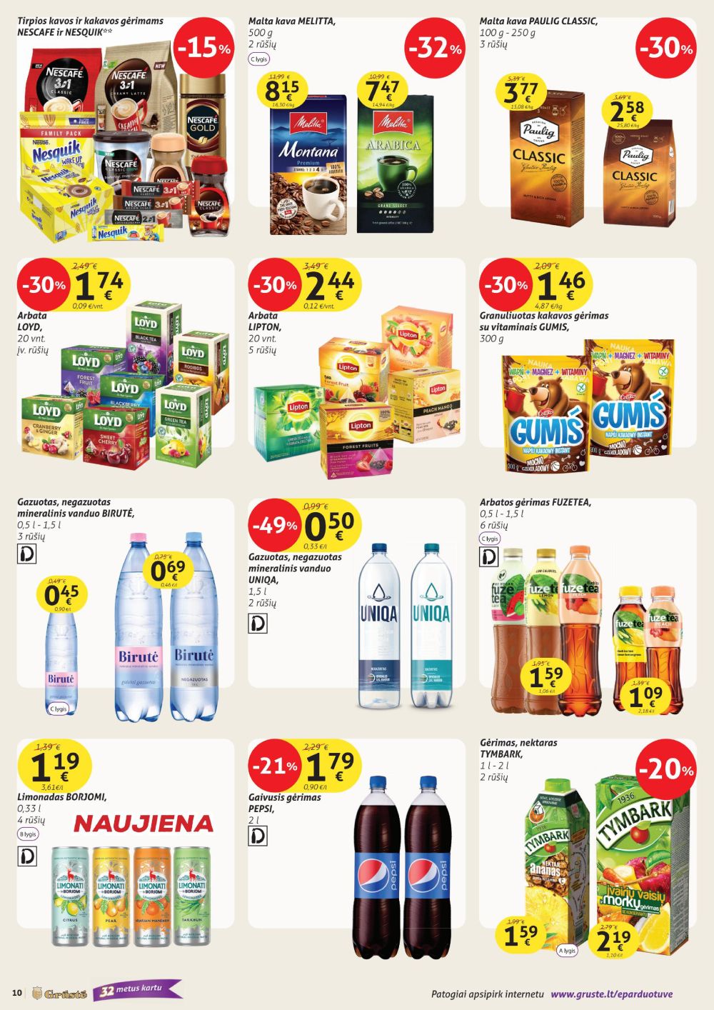 gruste - GRŪSTĖ - Leidinys Nr.12 (2025 05 01 - 2025 05 10) - page: 10