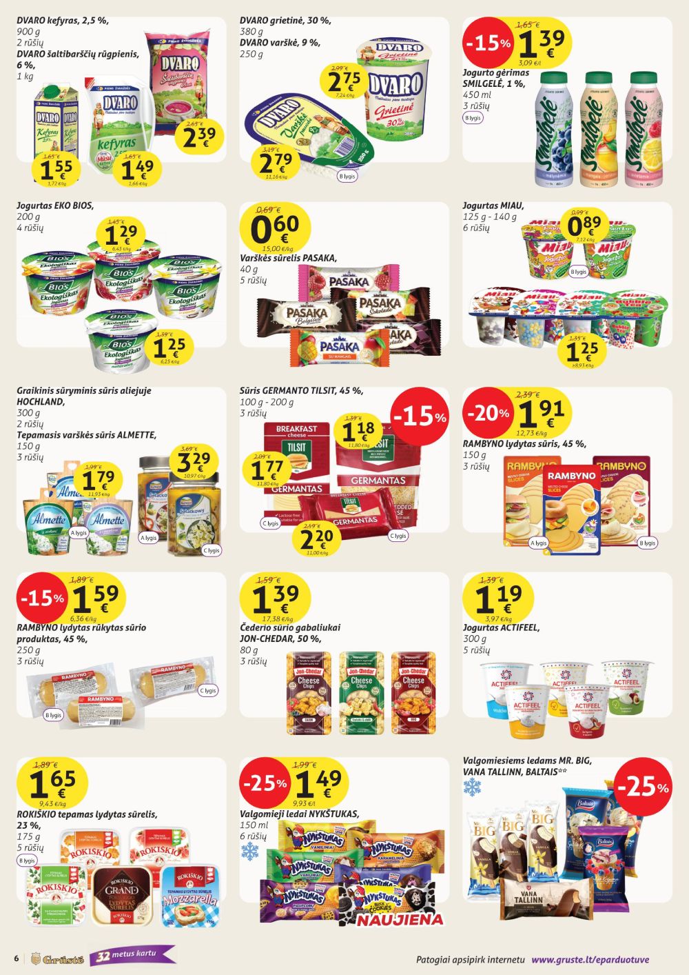 gruste - GRŪSTĖ - Leidinys Nr.12 (2025 05 01 - 2025 05 10) - page: 6