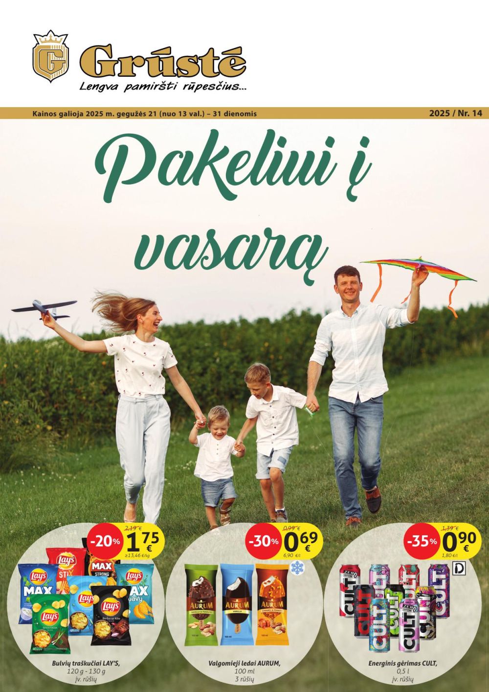 gruste - GRŪSTĖ - Leidinys Nr.14 (2025 05 21 - 2025 05 31) - page: 1