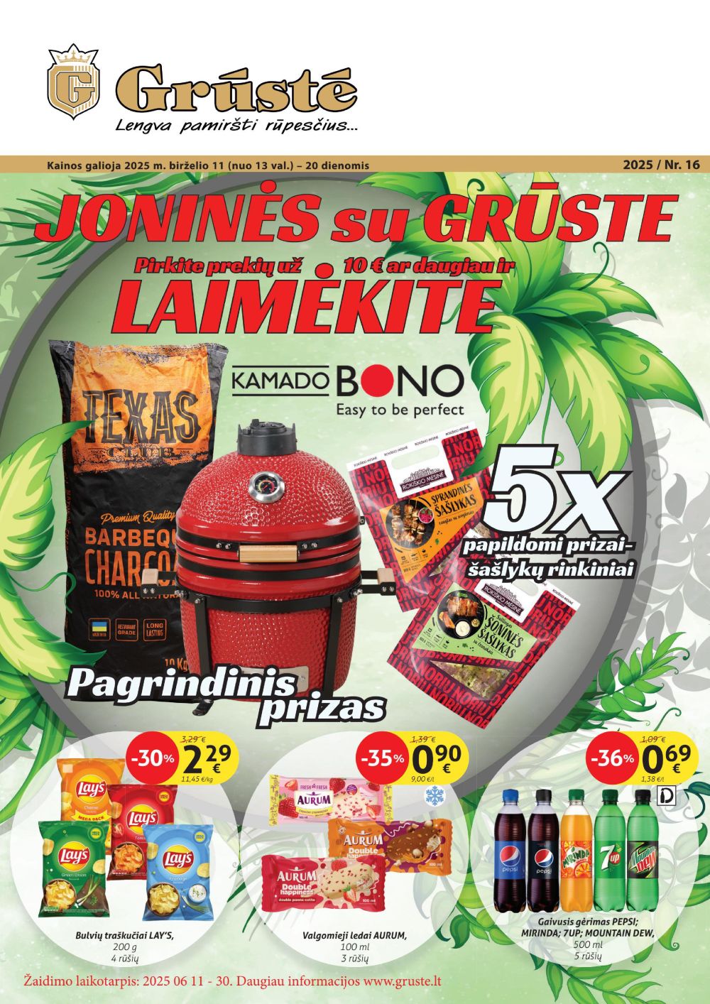 gruste - GRŪSTĖ - Leidinys Nr.16 (2025 06 11 - 2025 06 20)