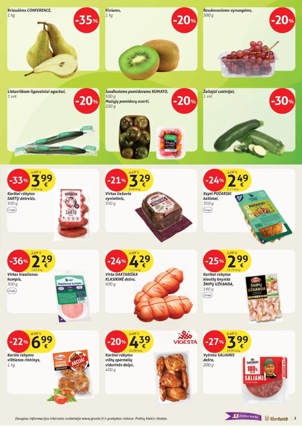 gruste - GRŪSTĖ - Leidinys Nr.27 (2025 10 11 - 2025 10 20) - page: 3