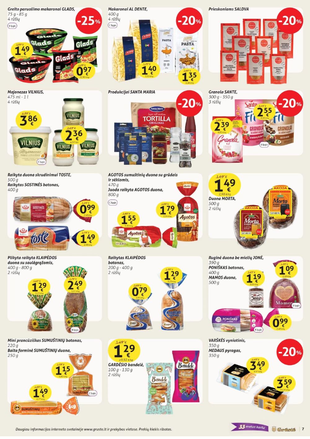 gruste - GRŪSTĖ - Leidinys Nr.27 (2025 10 11 - 2025 10 20) - page: 7