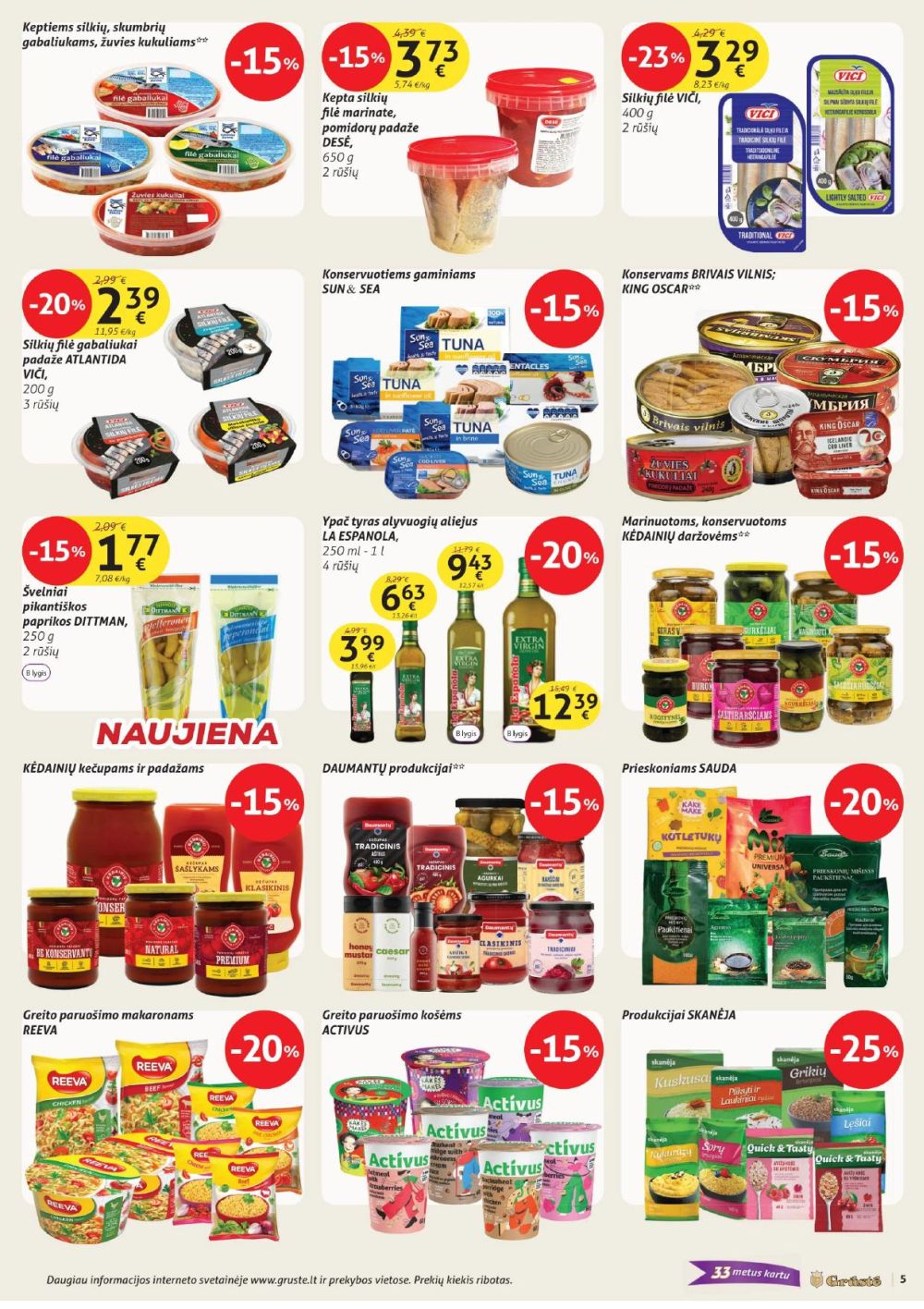 gruste - GRŪSTĖ - Leidinys Nr.28 (2025 10 21 - 2025 11 01) - page: 5