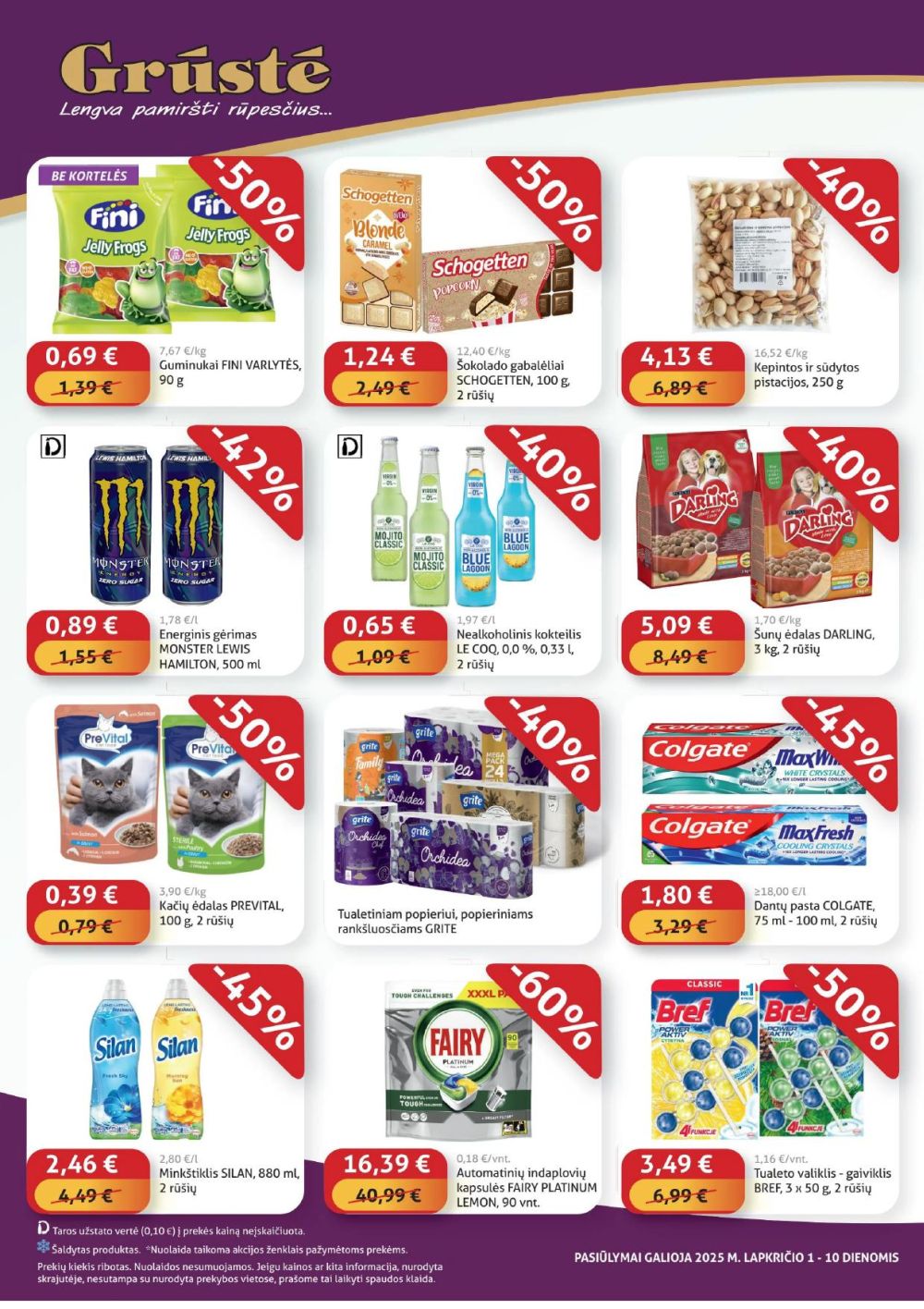 gruste - GRŪSTĖ - Ko gero pigiau nerasi (2025 11 01 - 2025 11 10) - page: 4