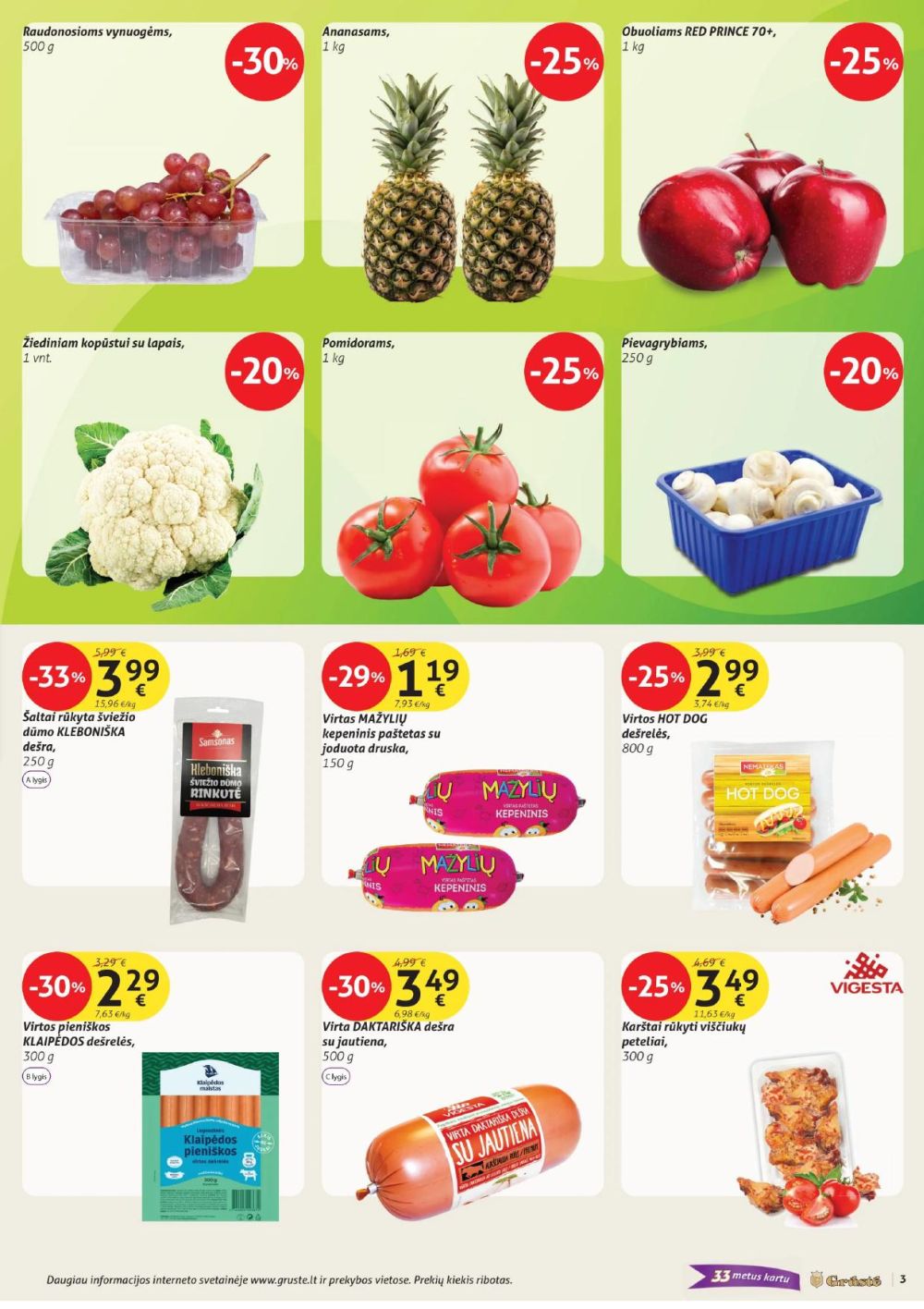 gruste - GRŪSTĖ - Leidinys Nr.29 (2025 11 02 - 2025 11 10) - page: 3