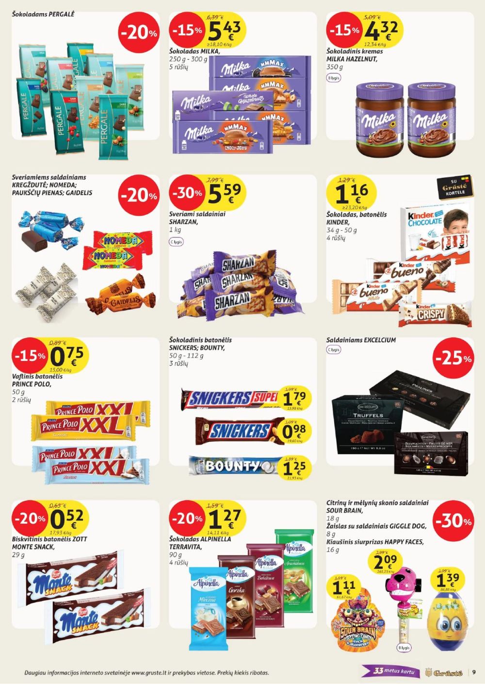 gruste - GRŪSTĖ - Leidinys Nr.29 (2025 11 02 - 2025 11 10) - page: 9