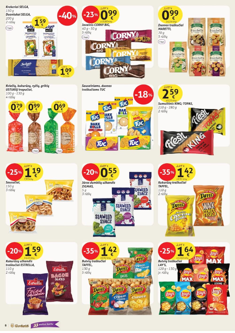 gruste - GRŪSTĖ - Leidinys Nr.29 (2025 11 02 - 2025 11 10) - page: 8