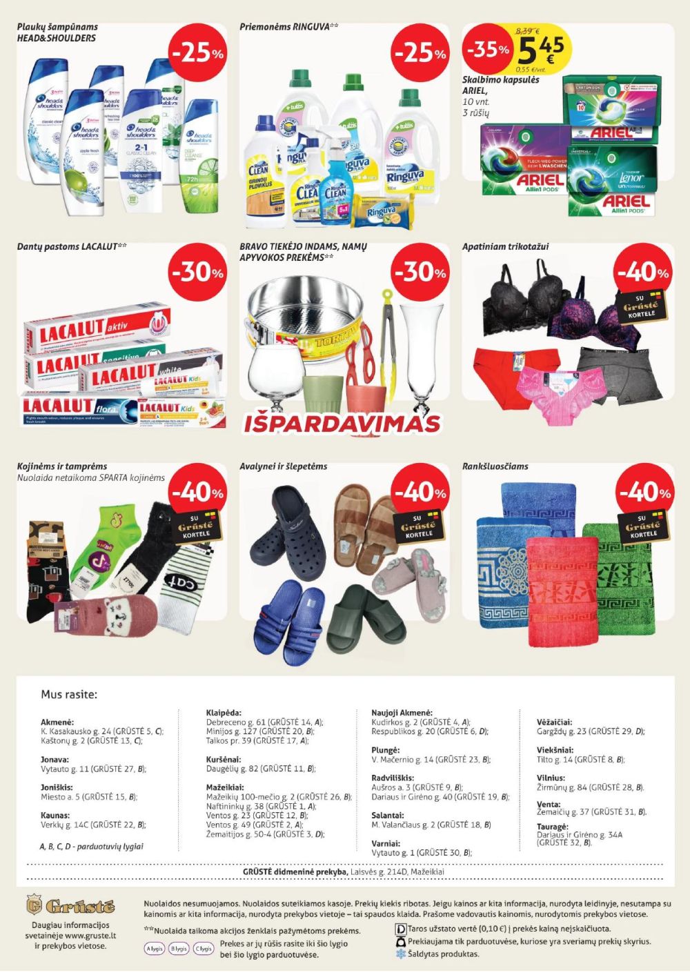 gruste - GRŪSTĖ - Leidinys Nr.29 (2025 11 02 - 2025 11 10) - page: 12