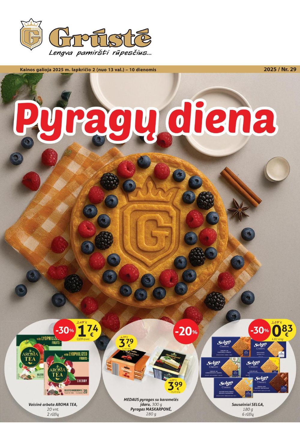 gruste - GRŪSTĖ - Leidinys Nr.29 (2025 11 02 - 2025 11 10)