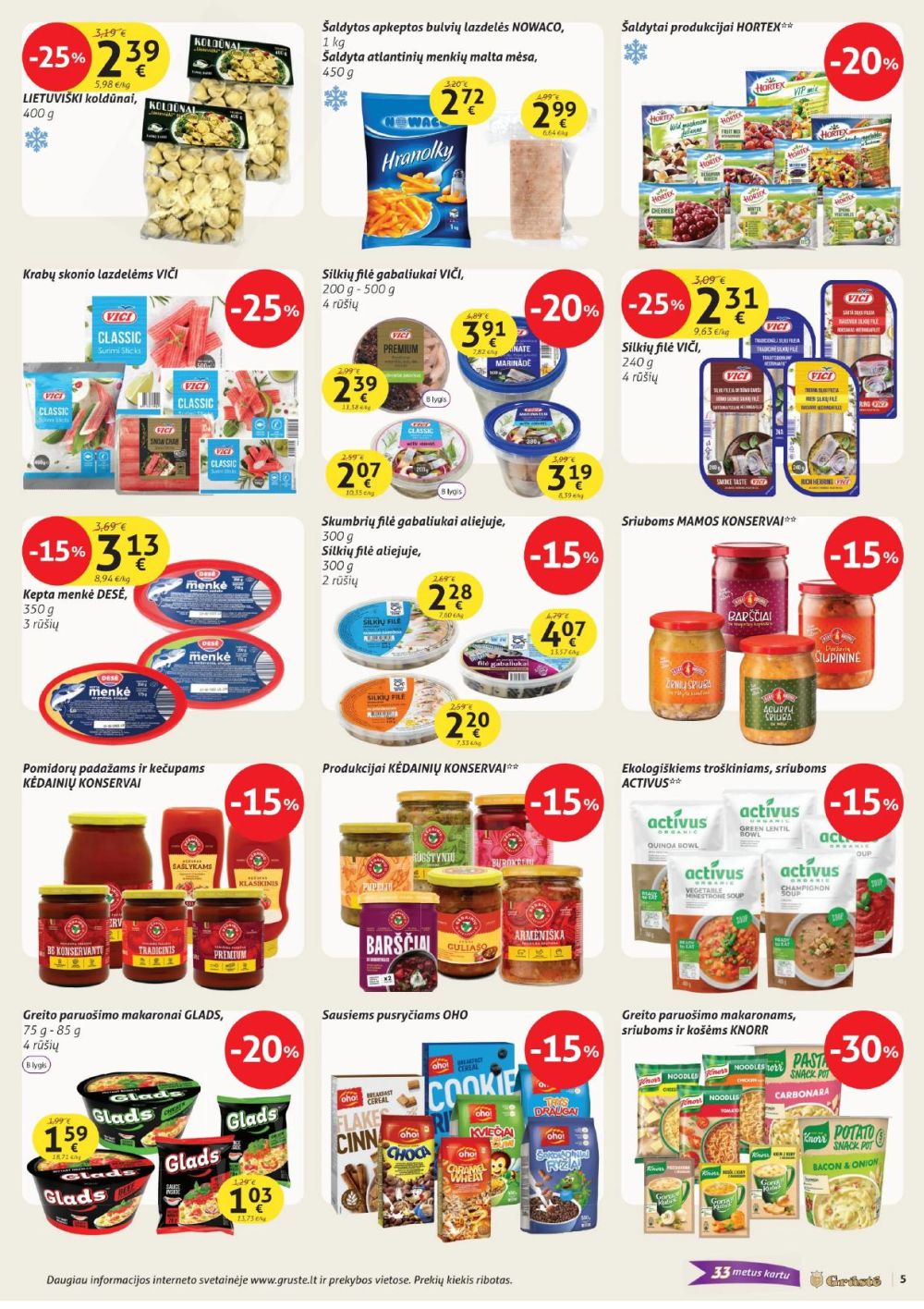 gruste - GRŪSTĖ - Leidinys Nr.29 (2025 11 02 - 2025 11 10) - page: 5