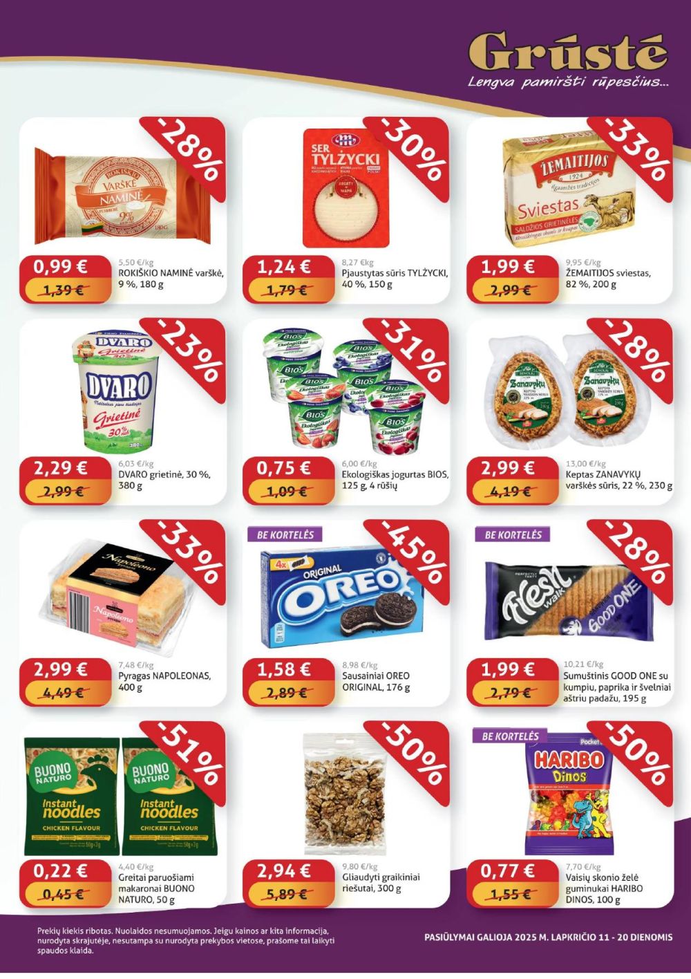 gruste - GRŪSTĖ - Ko gero pigiau nerasi (2025 11 11 - 2025 11 20) - page: 3