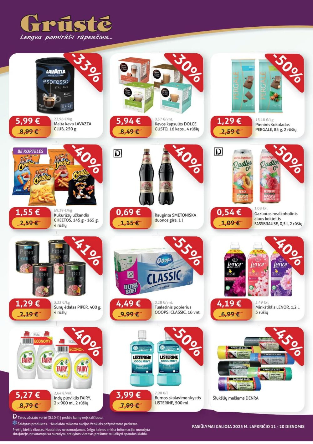 gruste - GRŪSTĖ - Ko gero pigiau nerasi (2025 11 11 - 2025 11 20) - page: 4