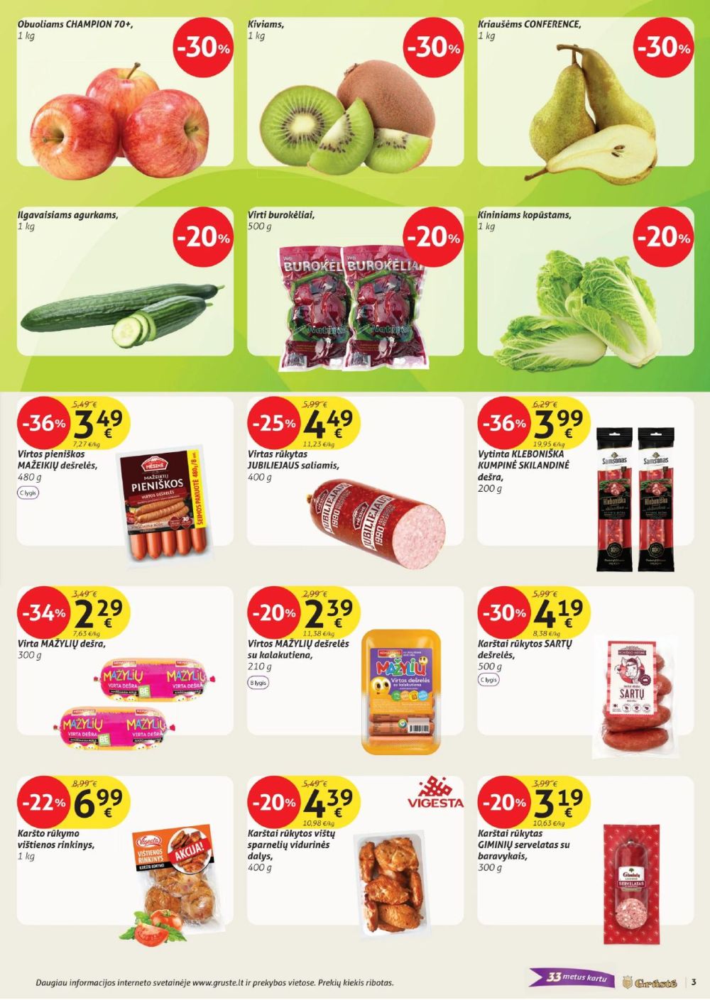 gruste - GRŪSTĖ - Leidinys Nr.30 (2025 11 11 - 2025 11 20) - page: 3