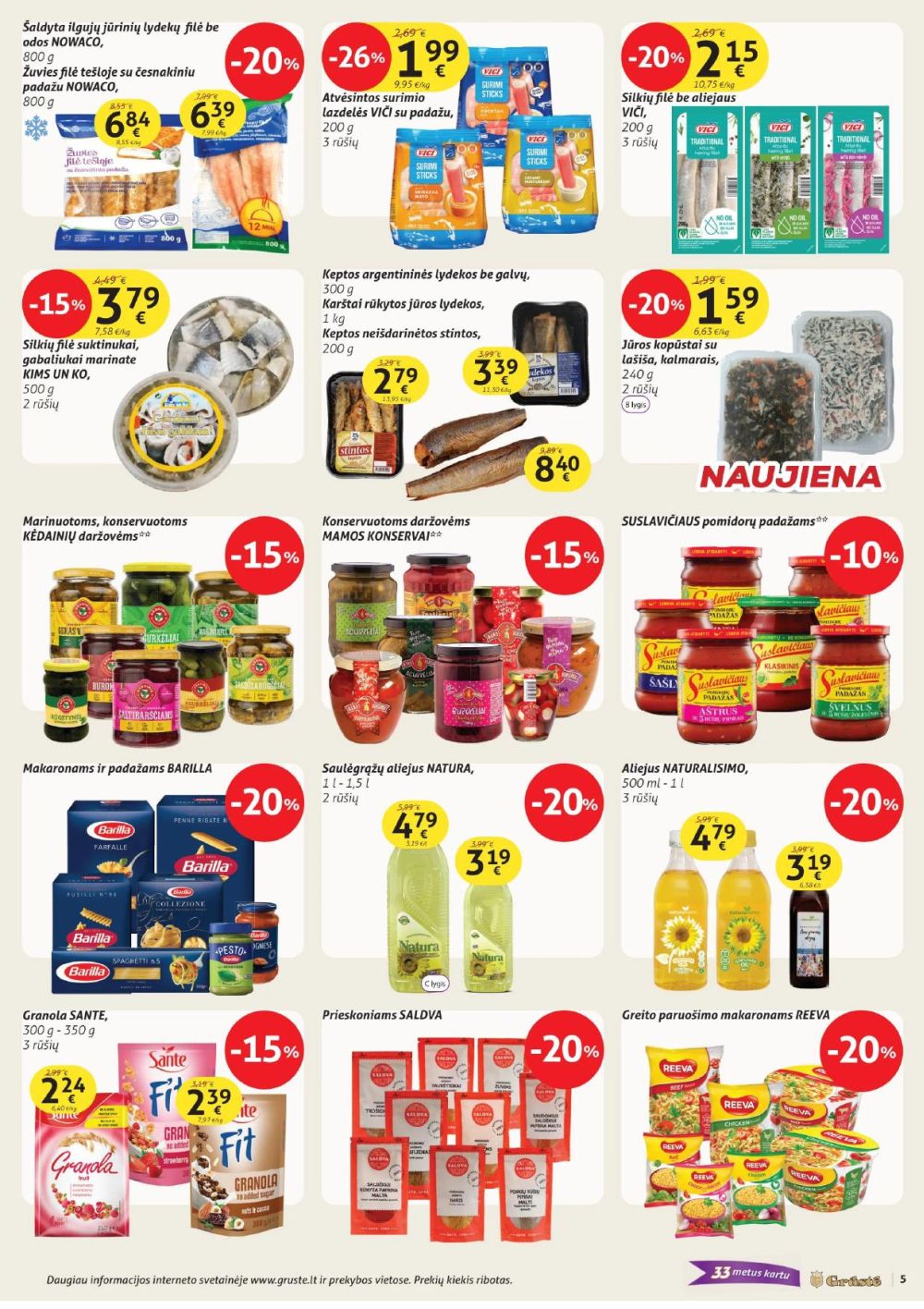 gruste - GRŪSTĖ - Leidinys Nr.30 (2025 11 11 - 2025 11 20) - page: 5